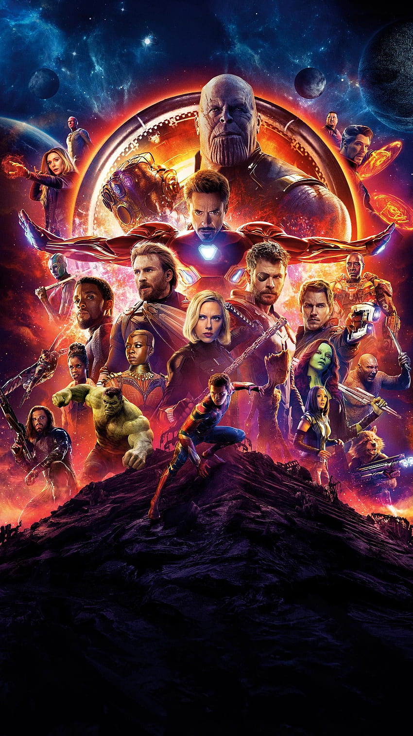 Avengers Infinity War background, Captain America Infinity War HD phone wallpaper