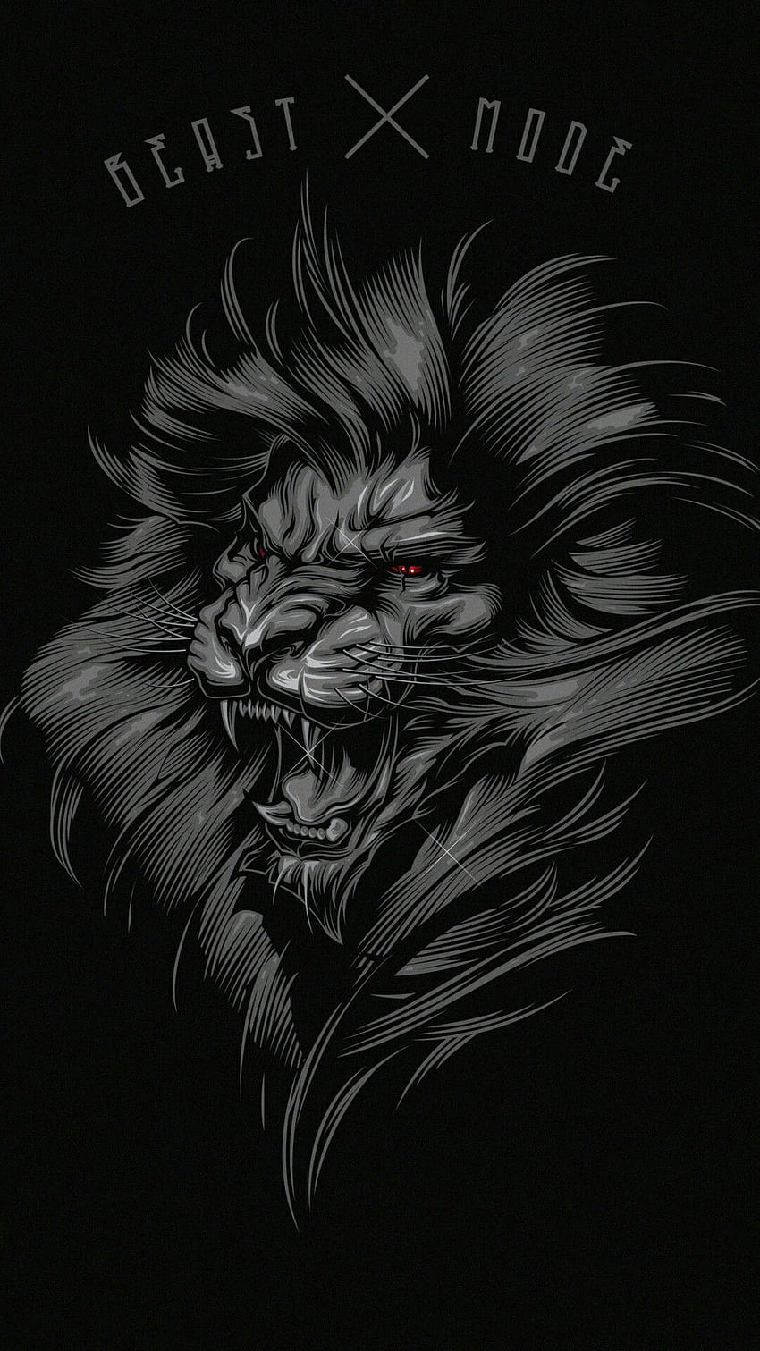Bem-vindo ao meu mundo em Hình nền. Arte de leão, Arte de leão, Desenho de tatuagem de leão, Leão tribal Papel de parede de celular HD