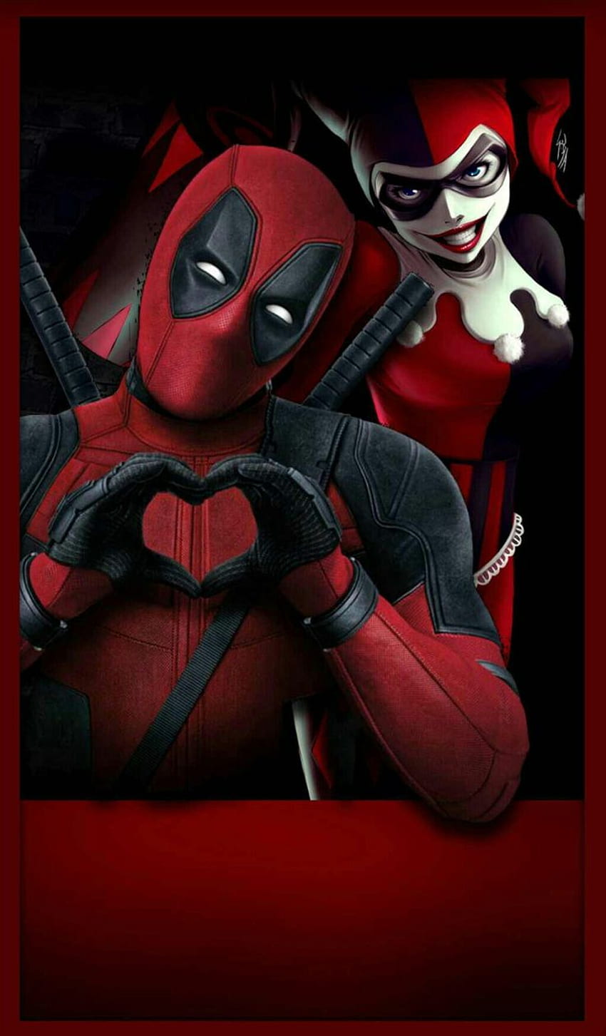 Deadpool and harley, Harley Quinn and Deadpool HD phone wallpaper | Pxfuel