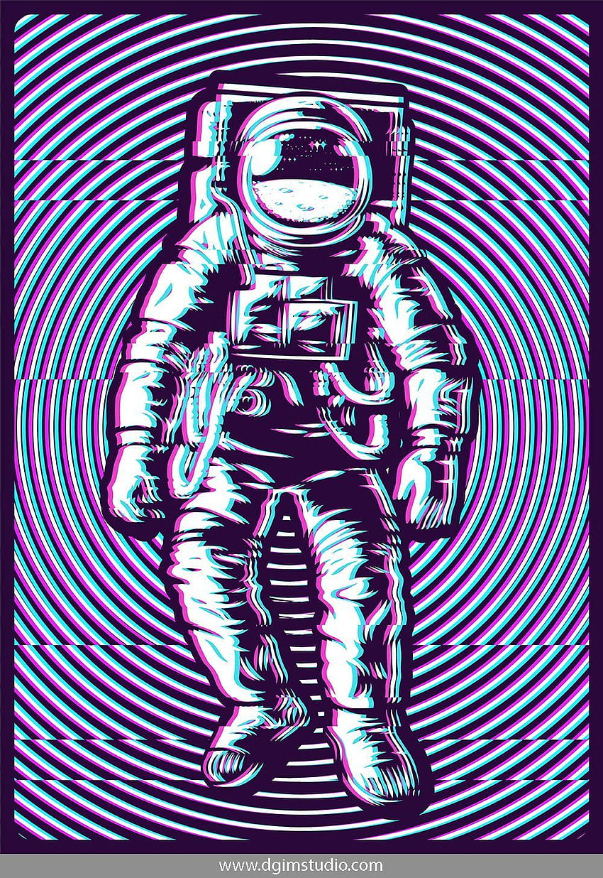 Estilo gráfico de falla. Glitch, Ilustración de astronauta, Arte Glitch, Efecto Glitch fondo de pantalla del teléfono