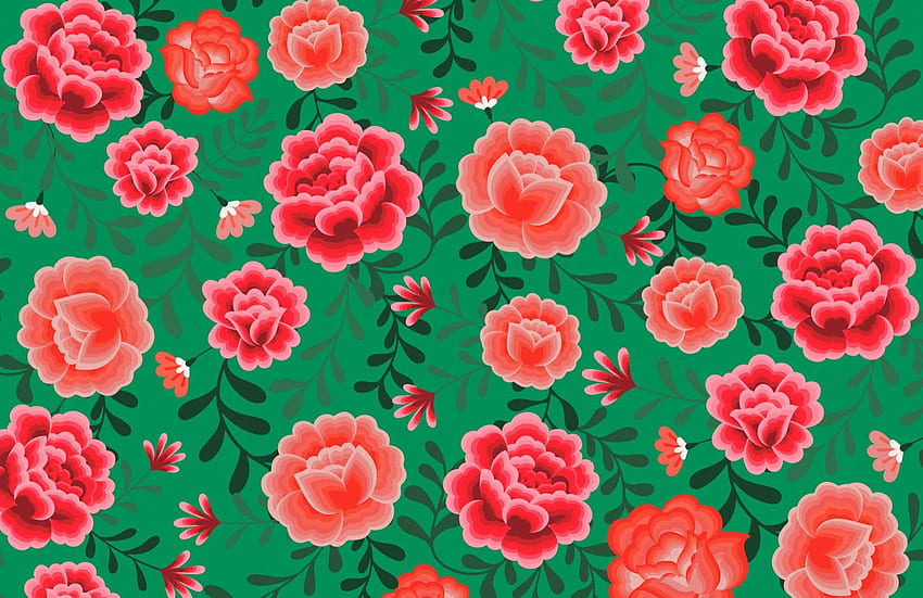 Mexican Flower, Mexican Flower Pattern HD wallpaper | Pxfuel