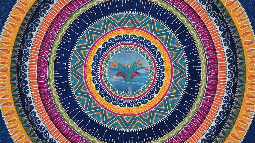 Rangoli - 伝統的なインドの芸術と文化 - Suman Creations 高画質の壁紙