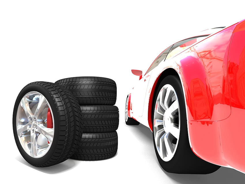 D タイヤ - 車のタイヤ - & 背景、タイヤ 高画質の壁紙