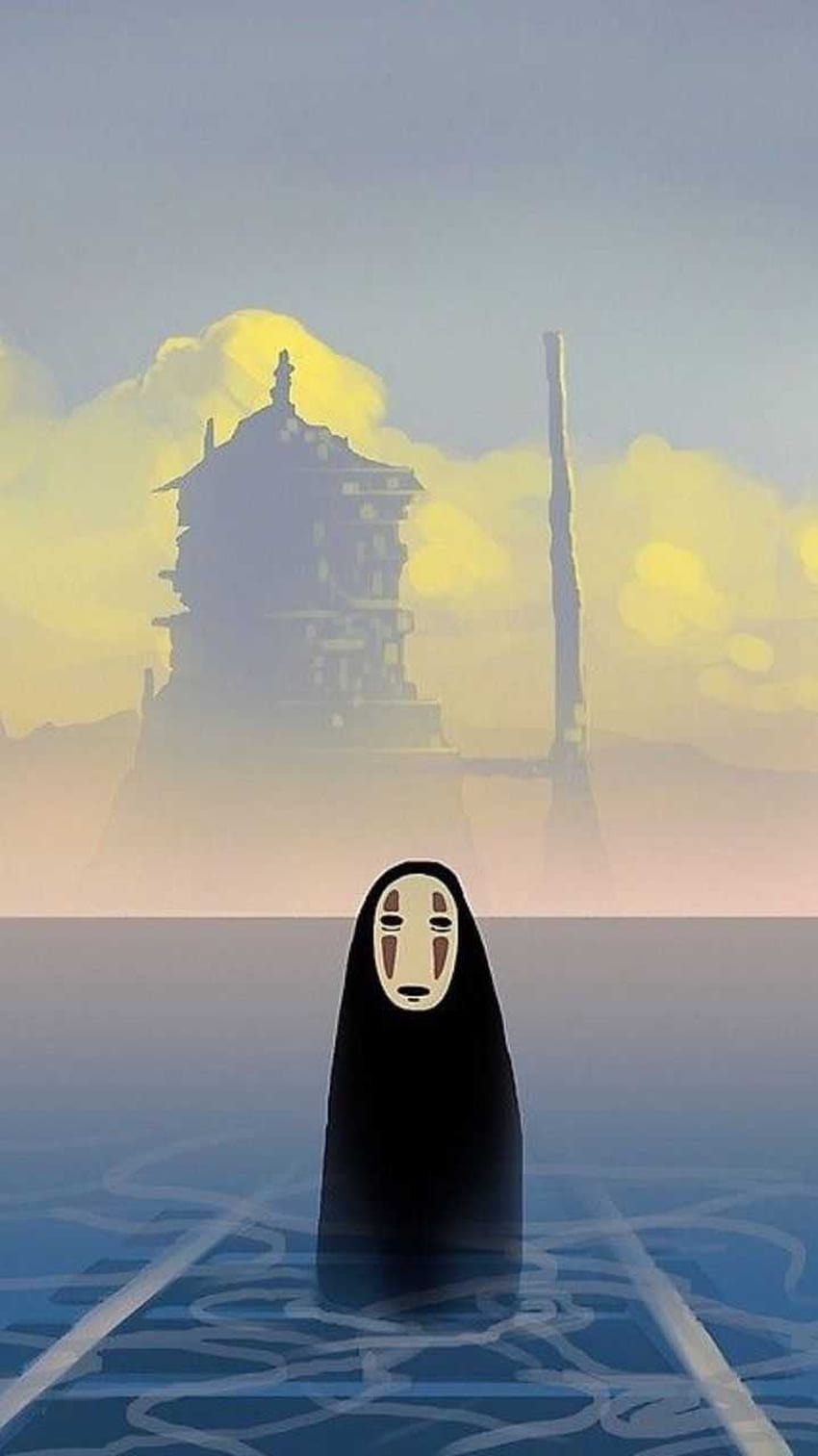 No Face Spirited Away Lockscreen - Awesome, Ghibli No Face HD 전화 배경 화면