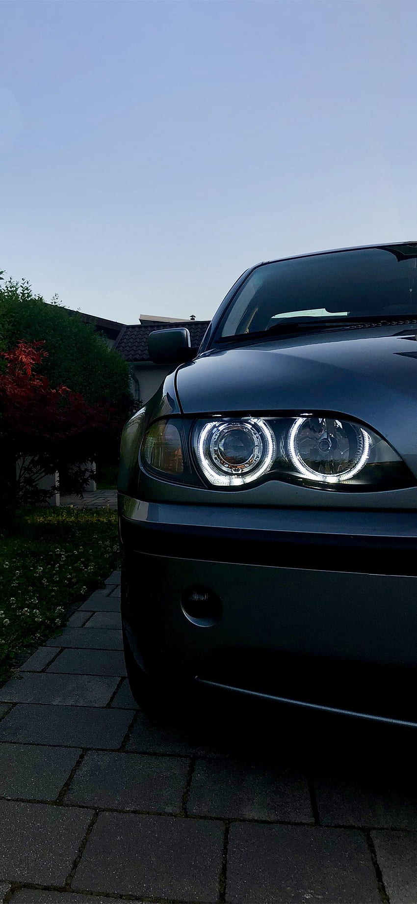 Just a phone that i shot of my E46. Got the angel eyes fitted today :D: BMW HD phone wallpaper