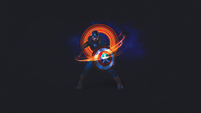 Rozdzielczość 1440p Captain America Digital Art Tapeta HD