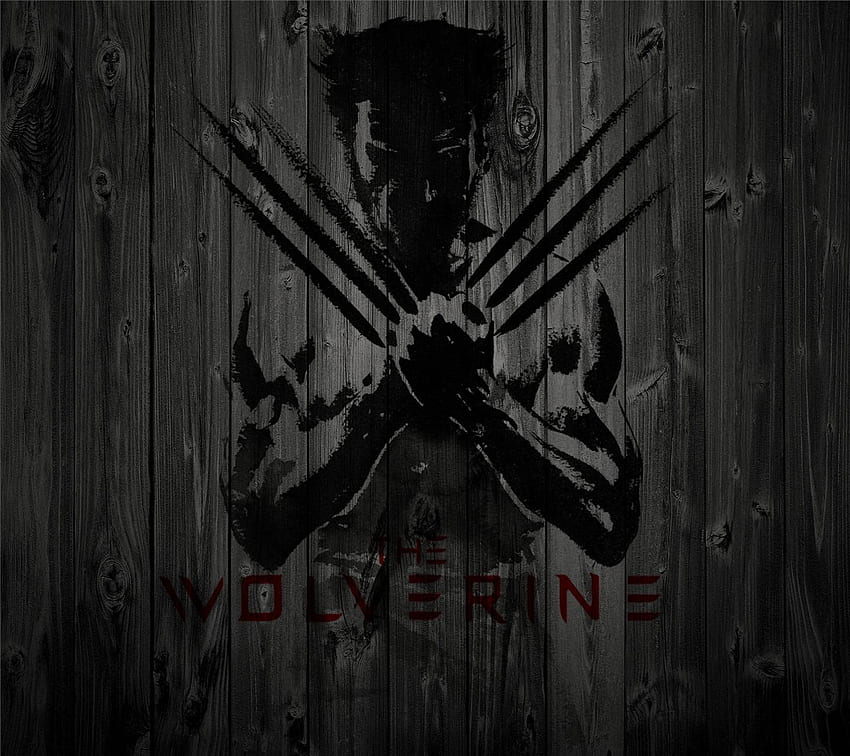 X-Men Wolverine Madera, Teléfono Wolverine fondo de pantalla