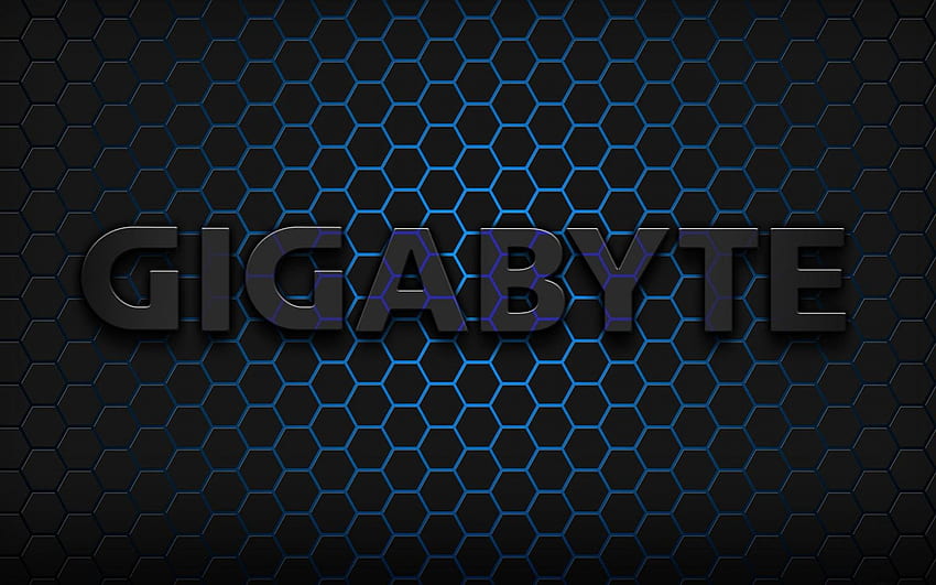 Computador para jogos GIGABYTE., Gigabyte Logo papel de parede HD