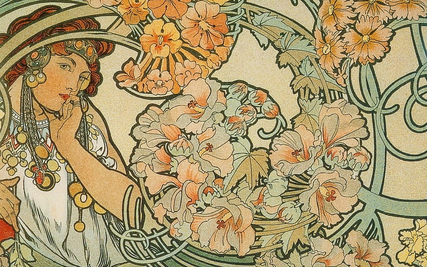 The Devoted Wallflower Inspiration Point Alphonse Mucha [] for your , Mobile & Tablet. Explore Mucha . Art Nouveau, Cool Alphonse Mucha HD wallpaper