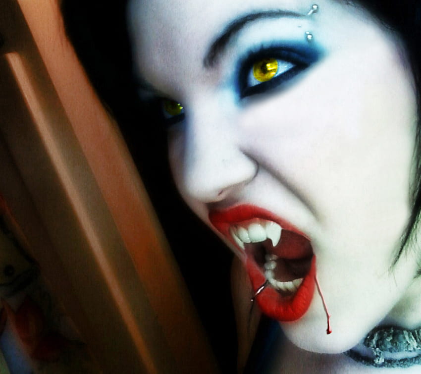 Böses, Hunger, Blut, Vampir HD-Hintergrundbild