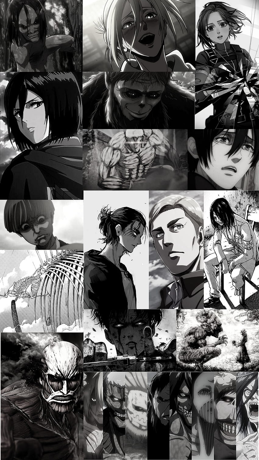 Shingeki no kyojin, collage, Levi, titan, eren, phoenix_530, Mikasa, anime,  Zeke HD phone wallpaper | Pxfuel