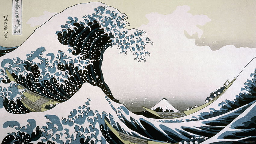 Japanese Wave, 2560x1440 Japan HD wallpaper