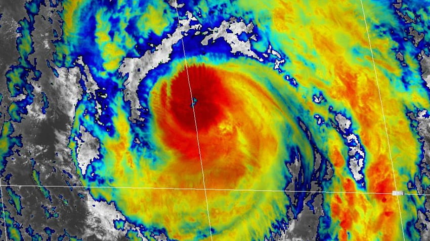 Hurricane Teddy could become catastrophic Category 4 storm, National Hurricane Center says, Tropical Art HD wallpaper