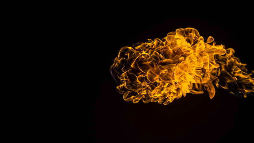 Cool Flames Effect and Stock HD wallpaper