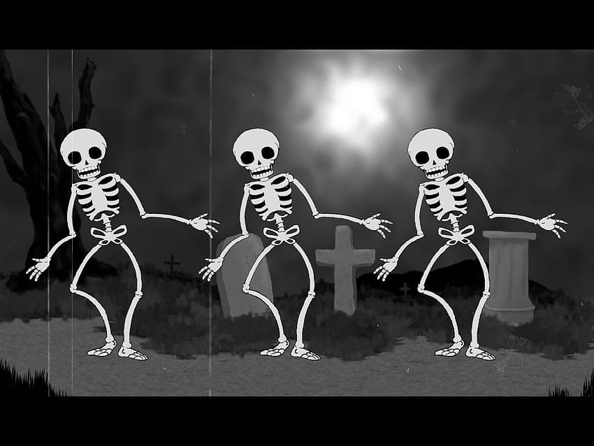 Halloween Skeleton, Funny Skeleton HD wallpaper