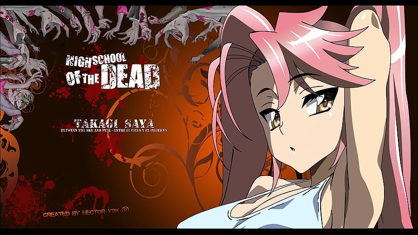 Saya Takagi . Blood C Saya , Saya Blood Plus And Saya Kisaragi HD wallpaper