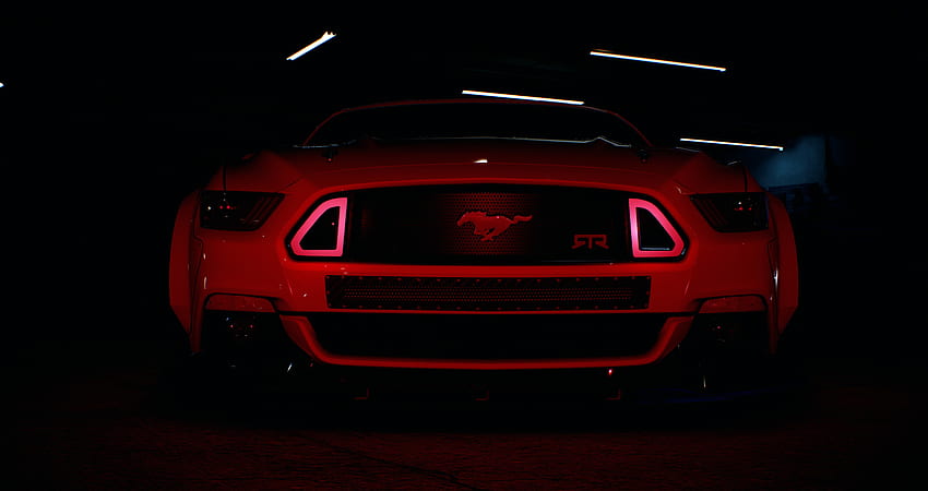 Scheinwerfer, Need for Speed, Ford Mustang HD-Hintergrundbild