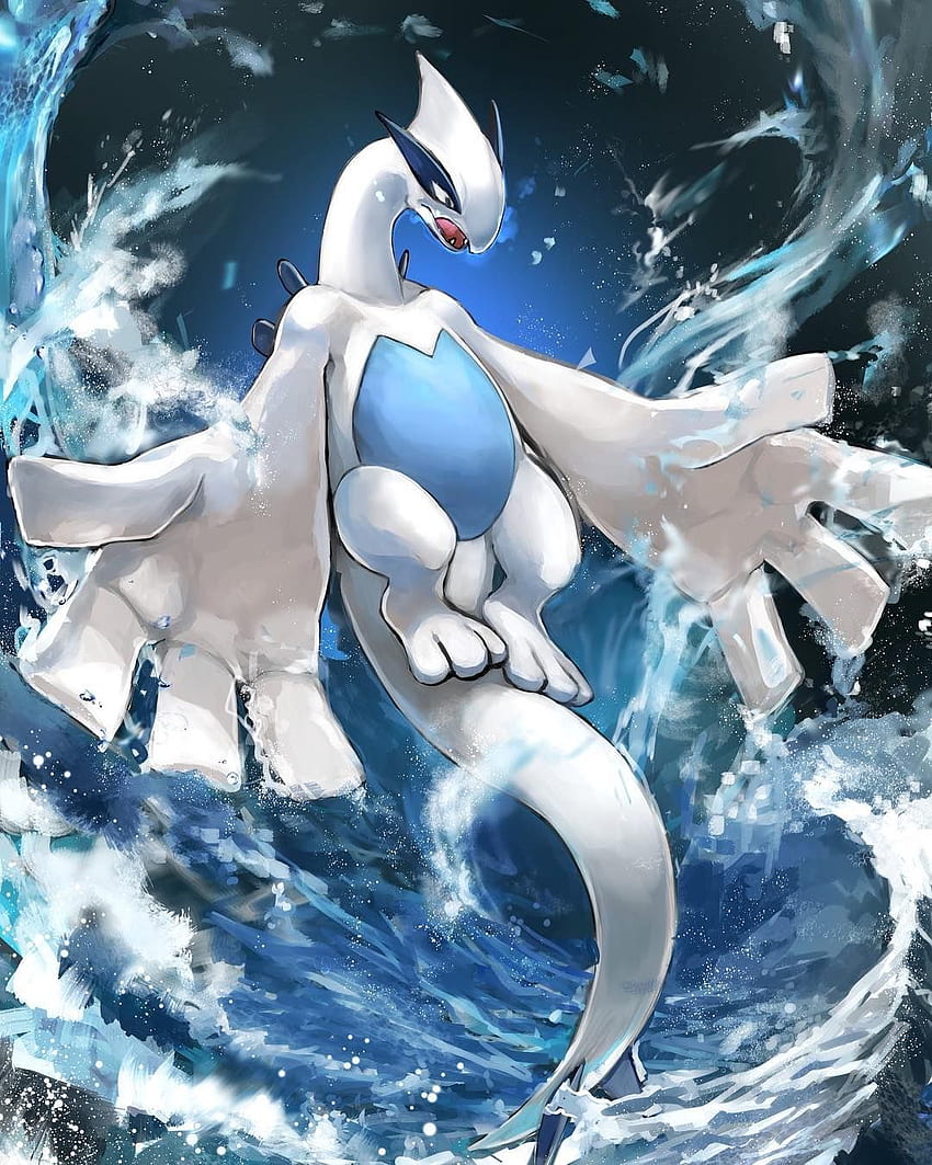 Underwater Pokemon Lugia, Ocean Pokemon HD phone wallpaper