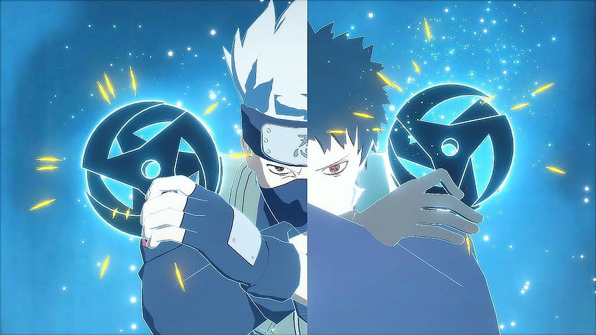Obito'dan Susanoo vs Kakashi'den Susanoo - Naruto Shippuden Ultimate Ninja Storm 4 Road to Boruto HD duvar kağıdı