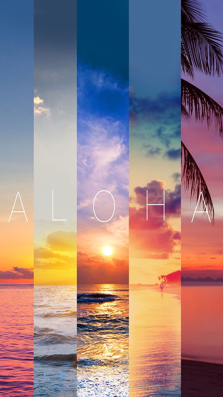 Hola. Hawai. iphone verano, Verano, de verano, Amanecer hawaiano fondo de pantalla del teléfono