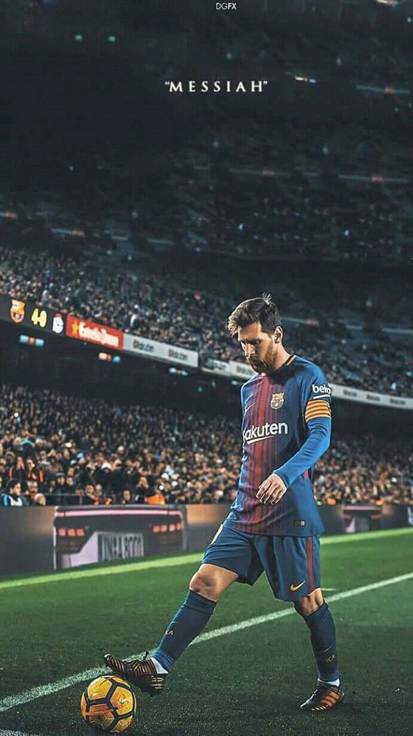 FCBARCELLONA. Fußball. Lionel Messi HD-Handy-Hintergrundbild