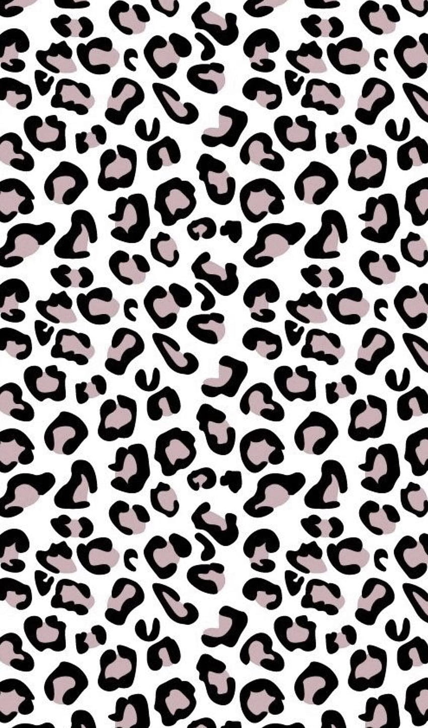 Leopard Animal Print wallpaper in blush pink  I Love Wallpaper