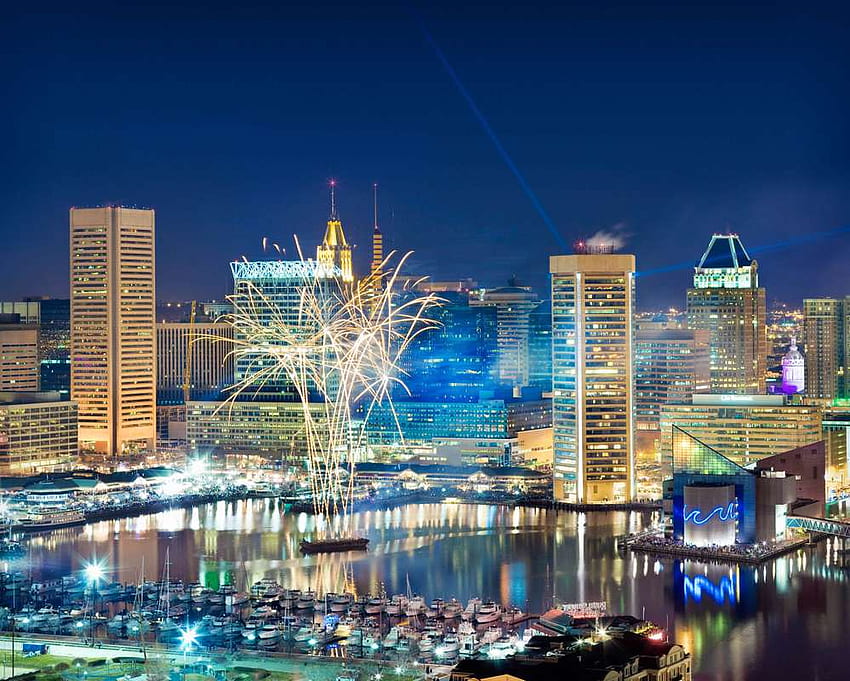 Baltimore - Skylines - Greg Pease graphy, Baltimore City HD wallpaper