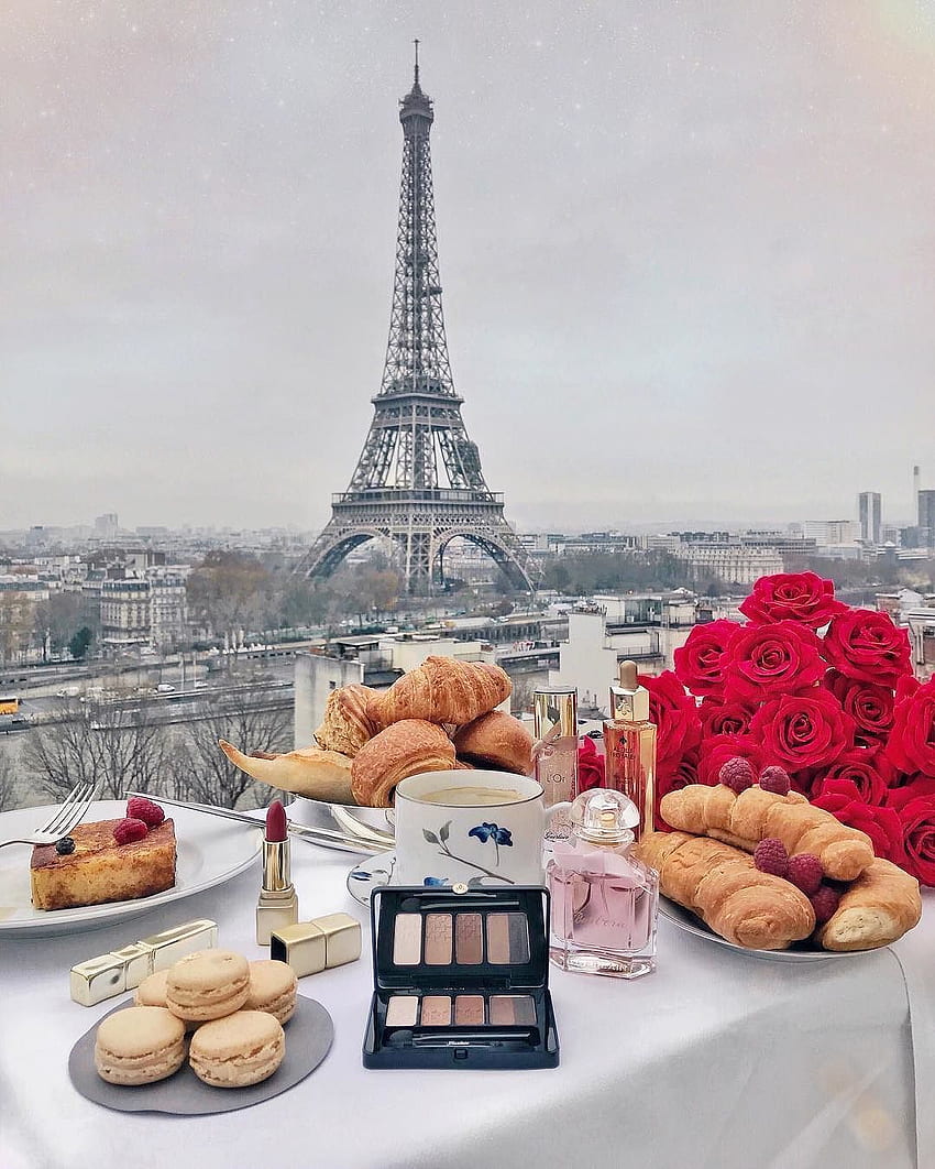 Estilo de vida de lujo en. París, Viajes a París, Instagram, Comida de París fondo de pantalla del teléfono