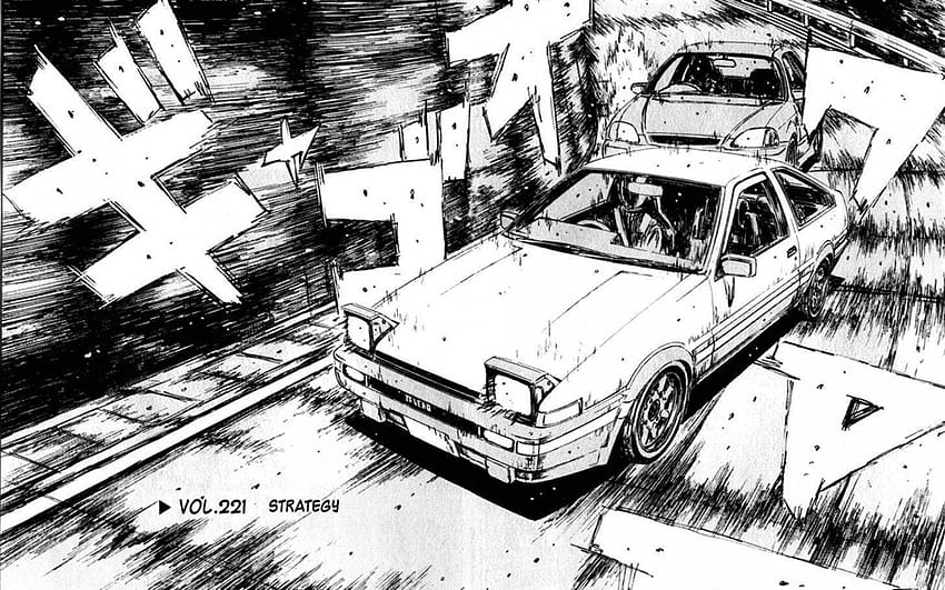 Initial D: How A Silly Cartoon Changed My Life, Initial D Manga HD wallpaper