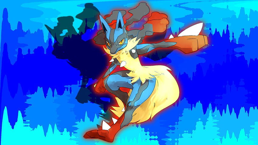 More Like IceCave - Lucario vs. Mewtwo by Aishishi. Multimedia artist, Pokemon HD wallpaper