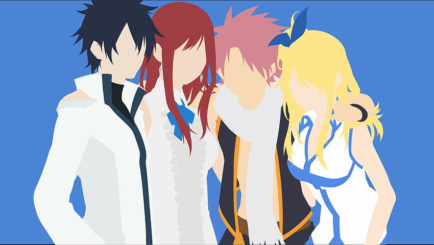 Gray Fullbuster Fairy Tail Minimalistic Wallpaper by greenmapple17