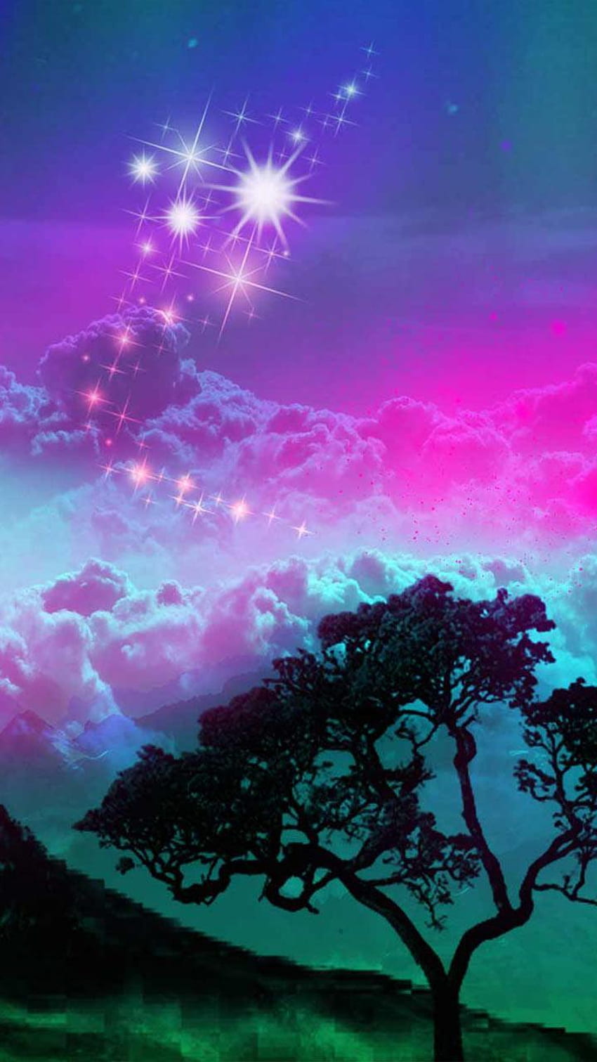 Dream Sky for Android, Enchanted Sky HD phone wallpaper