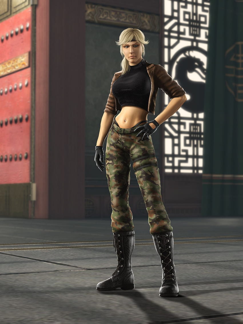 Sonya Blade: Sonya in Shaolin-Mönchen. Sterblicher Kampf, Sterblicher HD-Handy-Hintergrundbild