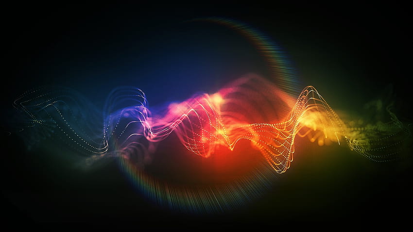 radio waves 2 abstract for HD wallpaper