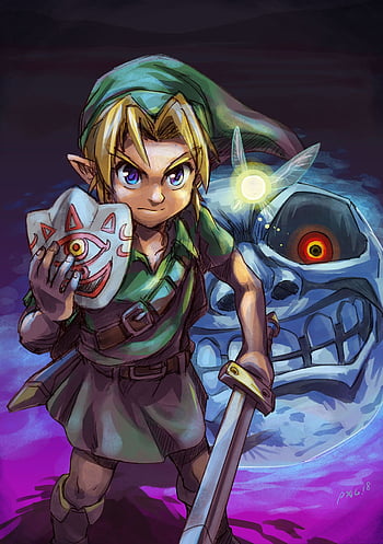 Young Link, pixiv.. No offense to the artist but it looks like HD phone ...