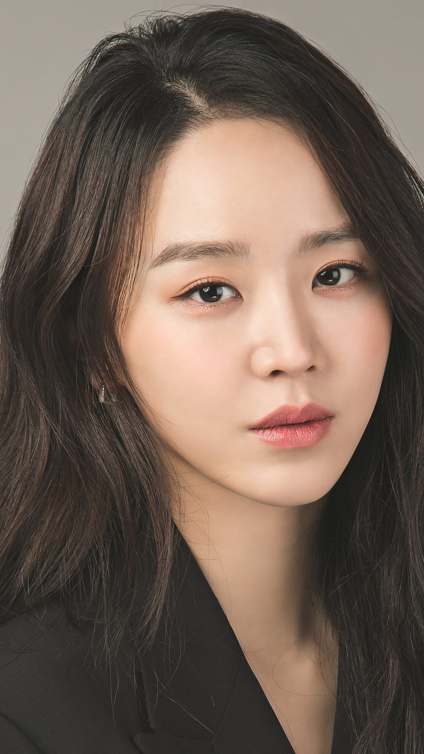 Shin Hye Sun, korean actress, closeup, beautiful HD phone wallpaper