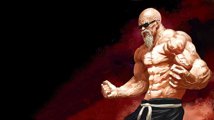 Ripped Master Roshi HD wallpaper | Pxfuel