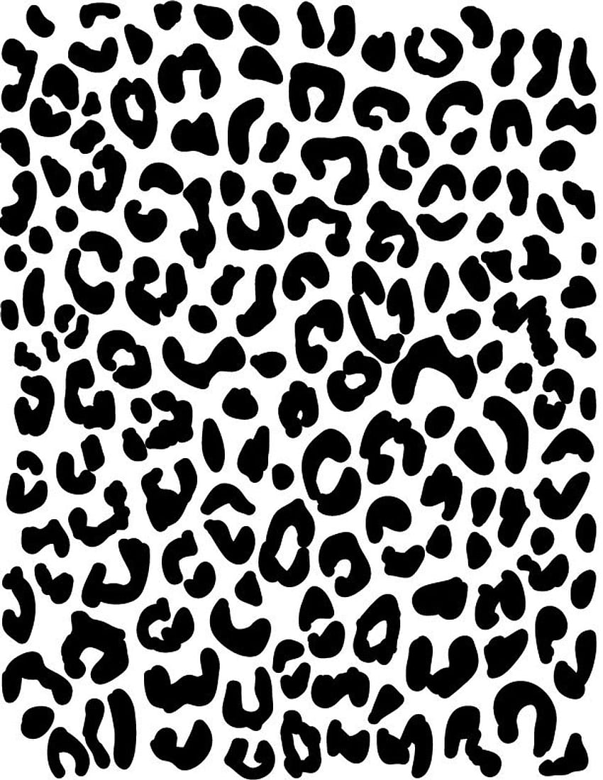Leopard Print Vinyl Decal. ヒョウ柄, カラフルな絵, モノトーン 壁紙, Beautiful Animal Print HD phone wallpaper