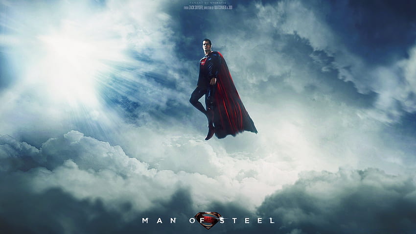 Man Of Steel, Superman Flying Computer HD wallpaper