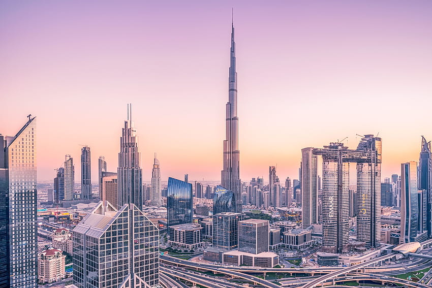 Dubai, urban town, buildings, cityscape HD wallpaper
