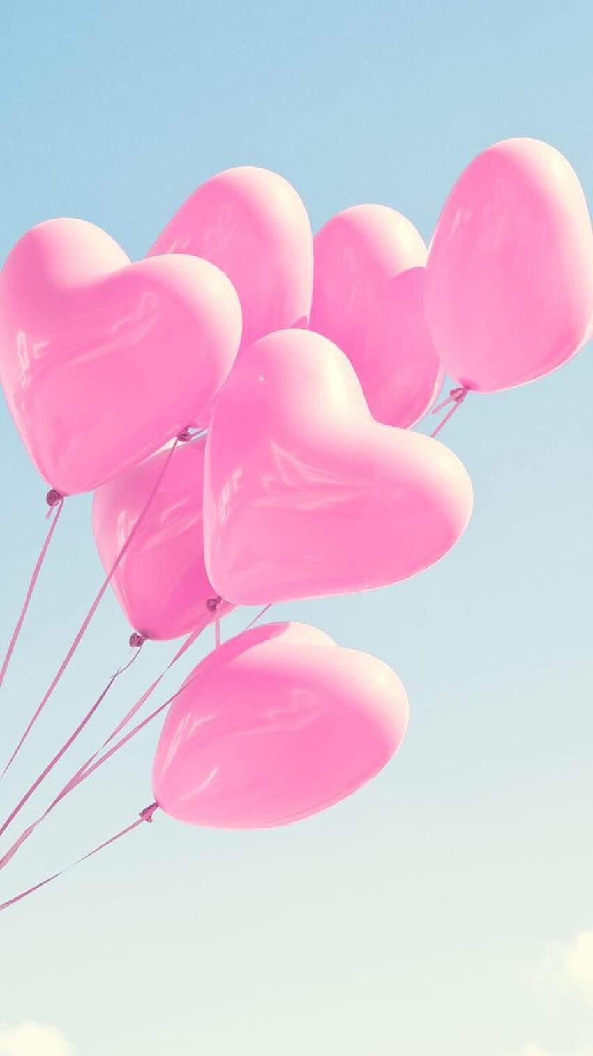 Pink Balloons HD phone wallpaper  Pxfuel
