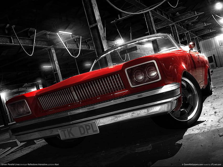 Red Shine, petualangan, balapan, pengemudi, game,, mobil merah Wallpaper HD