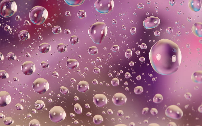 Bubbles, Drops, Wet, Texture, Textures, Surface, Humid HD wallpaper