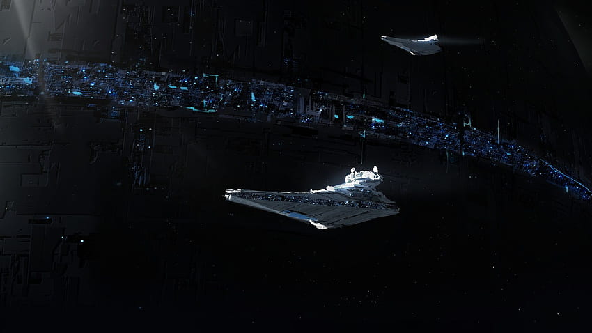 Star Wars Spaceship Imperial Forces Digital Art Science Fiction Star Wars Ships Star Destroyer - Resolution: HD wallpaper