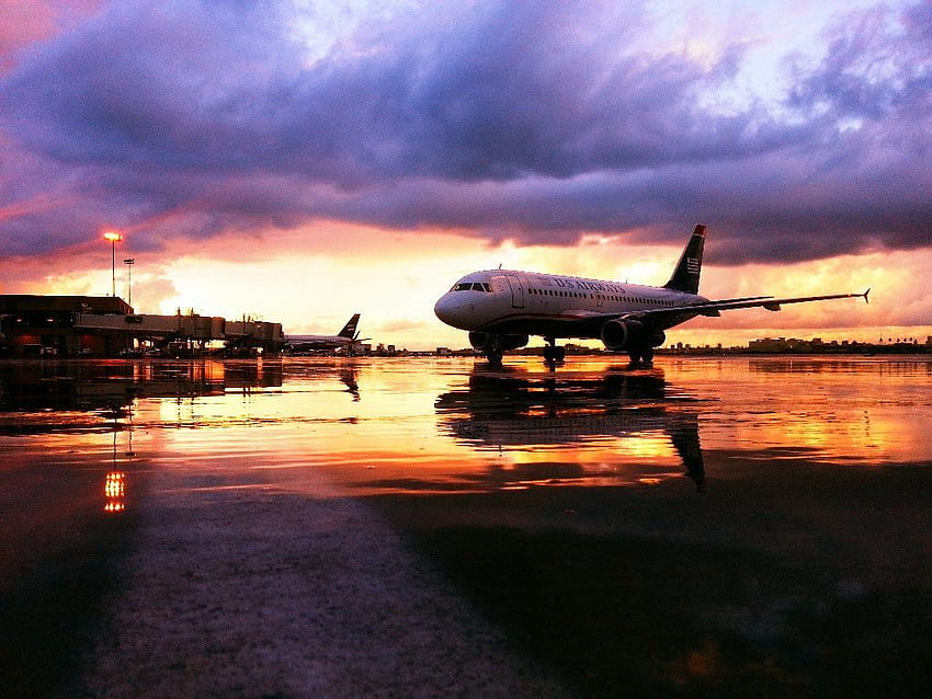 Beautiful Of Sunset At Los Angeles (1024×768). Los Angeles Airport ...