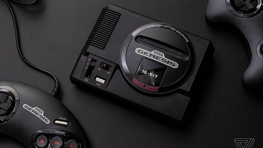 Преглед на Sega Genesis Mini: най-добрата малка конзола досега, Mega Drive HD тапет