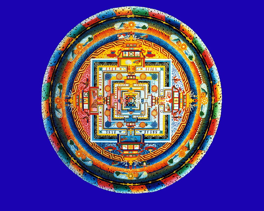Kalachakra & Screensaver, Buddhist Mandala HD wallpaper