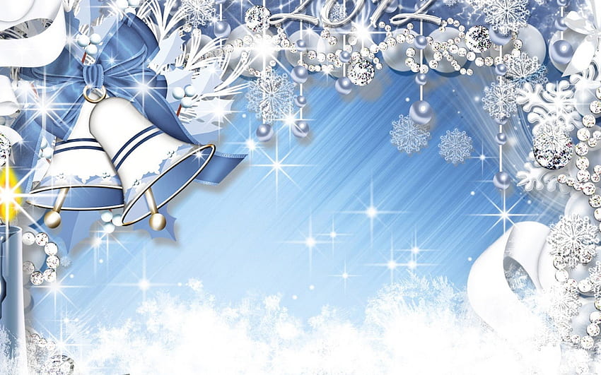 ღ.Elegant in Christmas.ღ, jolly, celebrations, winter, glow, festival, colors, stars, bows 