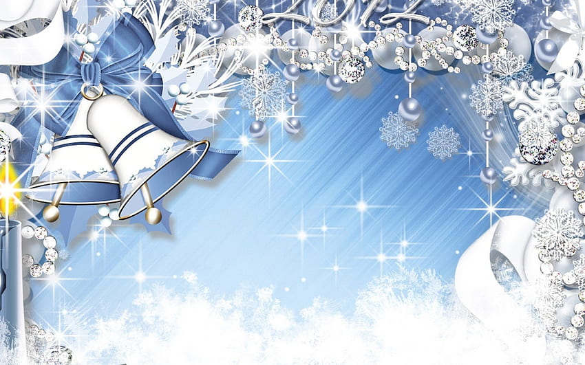 ღ.Élégant à Noël.ღ, joyeux, célébrations, hiver, lueur, festival, couleurs, étoiles, arcs, précieux, neige, lumineux, heureux, diamants, élégant à Noël, doux, blanc, cloches, joyeux, joli, vecteur, charmant, élégant, bleu, vacances, coloré, mignon, rubans, étincelle, noël, de valeur, flocons de neige, perle, éclat, scintillait, incroyable, nouvel an, salutation, magie, scène, éblouissant, ornements, perles, flou, beau, des balles , saisons, noël, 2013, lumières, décorations, cool, pendre, splendeur Fond d'écran HD