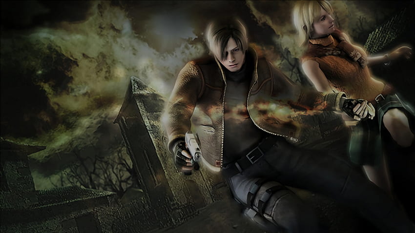 Resident Evil 4 - Menü - . 900p. 768p HD-Hintergrundbild